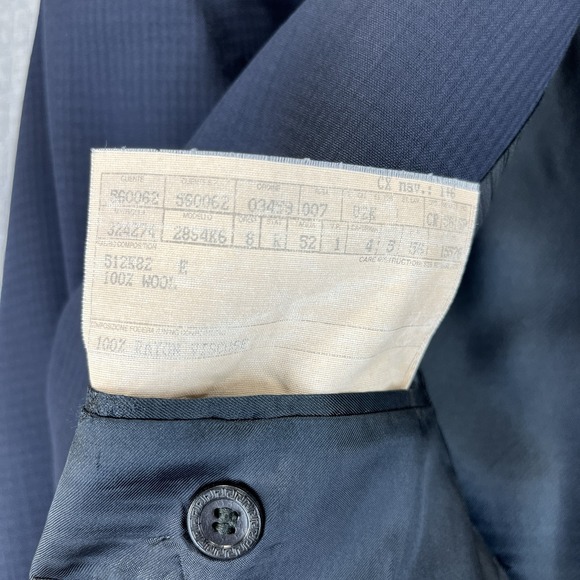 Versace Classic V2 Wool Blazer Men Size 44 four button formal business office - Picture 14 of 14